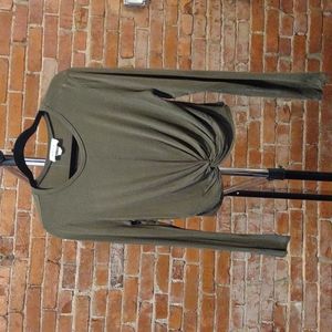 Long sleeve cropped top